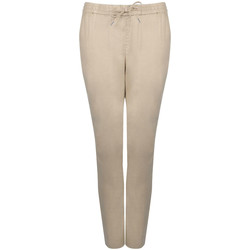 Textiel Dames Broeken / Pantalons Gant 4150076 / Summer Linen Beige