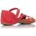Schoenen Dames Sandalen / Open schoenen Interbios BASKETS  4476 Rood
