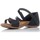 Schoenen Dames Sandalen / Open schoenen Interbios BASKETS  4476 Zwart