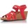 Schoenen Dames Sandalen / Open schoenen Interbios 5633 Rood