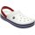 Schoenen Dames Sandalen / Open schoenen Crocs CR.11016-WHBJ White / blue jean
