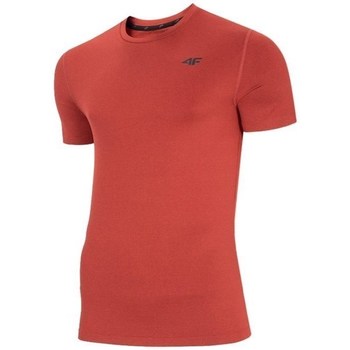 Textiel Heren T-shirts korte mouwen 4F TSMF003 Rouge