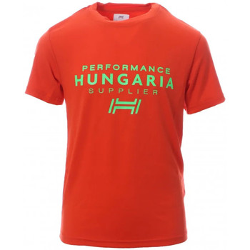 Textiel Jongens T-shirts korte mouwen Hungaria  Orange