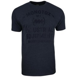 Textiel Heren T-shirts korte mouwen Monotox Industrial Bleu marine