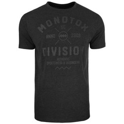 Textiel Heren T-shirts korte mouwen Monotox Division Zwart