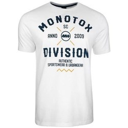 Textiel Heren T-shirts korte mouwen Monotox Division Wit