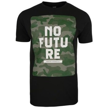 Textiel Heren T-shirts korte mouwen Monotox NO Future Noir, Olive