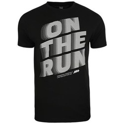 Textiel Heren T-shirts korte mouwen Monotox ON The Run Zwart