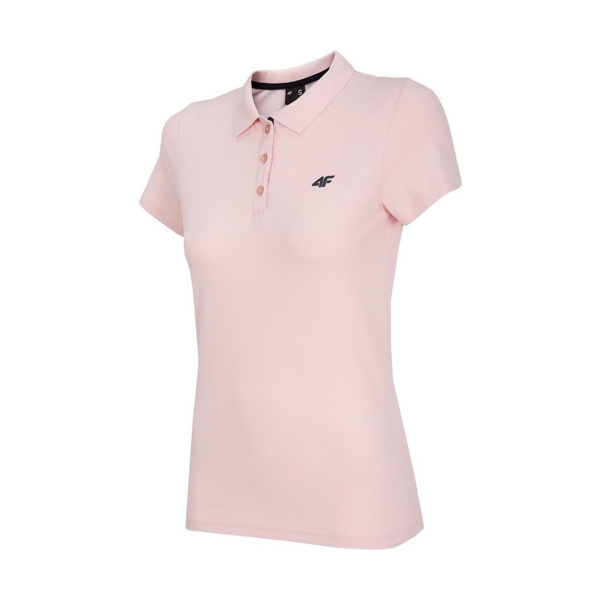 Textiel Dames T-shirts korte mouwen 4F TSD007 Roze