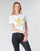 Textiel Dames T-shirts korte mouwen adidas Originals TREFOIL TEE Wit