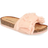 Schoenen Dames Leren slippers Ainy WSL-109 Roze
