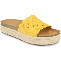 Schoenen Dames Leren slippers Festissimo YT5551 Amarillo
