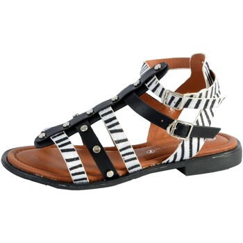 Schoenen Dames Sandalen / Open schoenen The Divine Factory 150689 Zwart