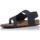 Schoenen Heren Sandalen / Open schoenen Interbios BASKETS  9512 Zwart