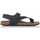 Schoenen Heren Sandalen / Open schoenen Interbios BASKETS  9512 Zwart