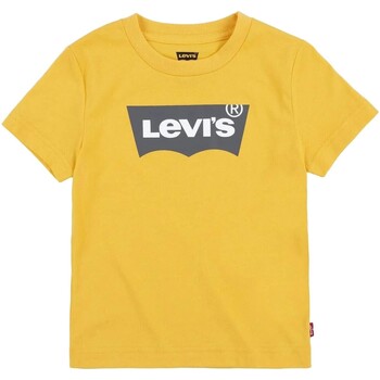 Textiel Meisjes T-shirts korte mouwen Levi's 151245 Wit