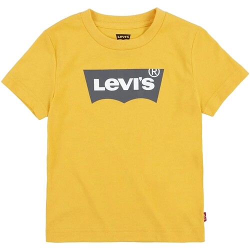 Textiel Meisjes T-shirts korte mouwen Levi's 151245 Wit