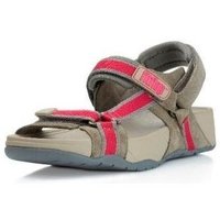 Schoenen Kinderen Sandalen / Open schoenen FitFlop Hyka TM girl azalea pink (leather) Zwart