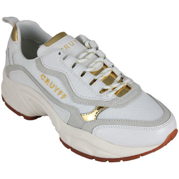 Schoenen Dames Lage sneakers Cruyff ghillie white/gold Wit
