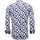 Textiel Heren Overhemden lange mouwen Tony Backer Luxe Aparte Digitale Print Wit