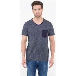 Textiel Heren T-shirts & Polo’s Le Temps des Cerises T-shirt ROCH Blauw