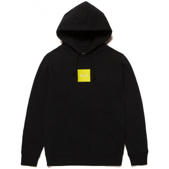 Textiel Heren Sweaters / Sweatshirts Huf Sweat hood box logo Zwart