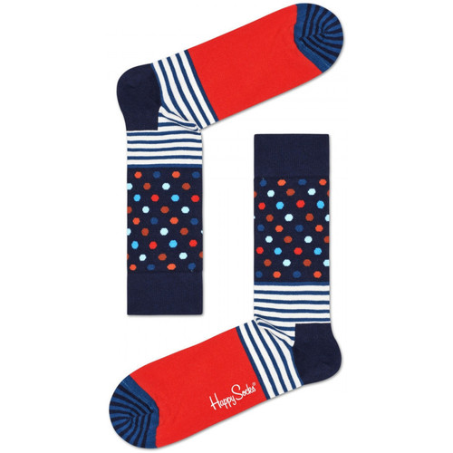 Ondergoed Sokken Happy socks Stripes and dots sock Multicolour
