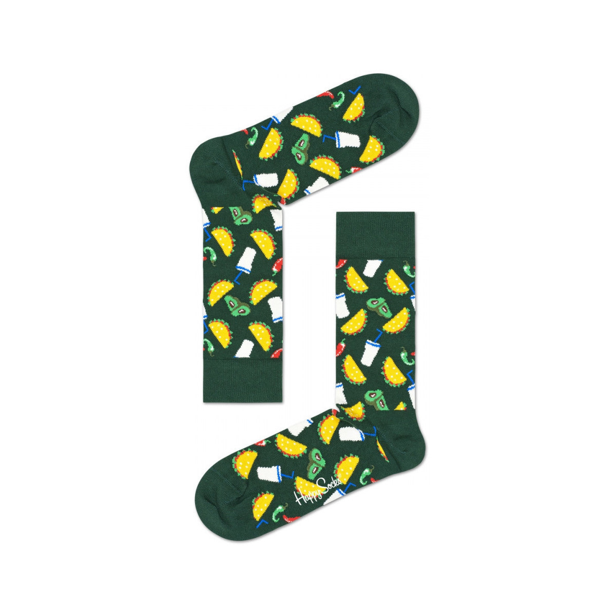 Ondergoed Heren Sokken Happy socks Taco sock Multicolour