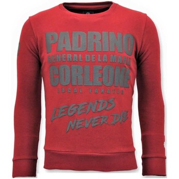 Textiel Heren Sweaters / Sweatshirts Local Fanatic Stoere Padrino Corleone Rood