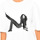 Textiel Dames T-shirts met lange mouwen Calvin Klein Jeans J20J209272-112 Wit