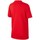Textiel Jongens T-shirts korte mouwen Nike JR Polska Breathe Football Rood