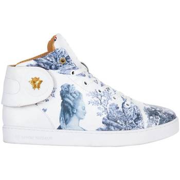 Schoenen Hoge sneakers Baron Papillon Sneaker  Mid Marie-Antoinette bleue Blauw