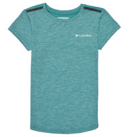 Textiel Meisjes T-shirts korte mouwen Columbia TECH TREK Groen