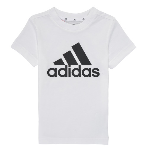 Textiel Jongens T-shirts korte mouwen Adidas Sportswear B BL T Wit