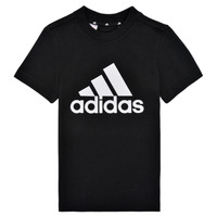 Textiel Jongens T-shirts korte mouwen adidas Performance B BL T Zwart