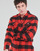 Textiel Heren Overhemden lange mouwen Dickies NEW SACRAMENTO SHIRT RED Rood / Zwart
