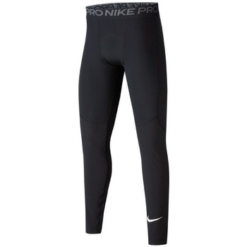 Textiel Jongens Broeken / Pantalons Nike JR Pro Tight Noir