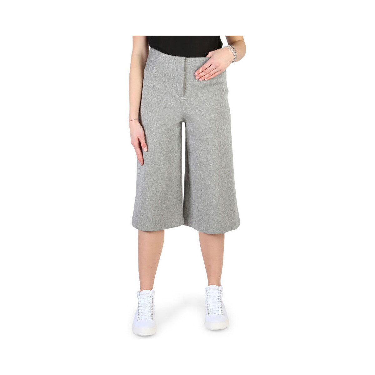Textiel Dames Broeken / Pantalons Armani jeans - 3y5p94_5jzbz Grijs