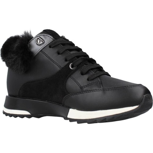 Schoenen Dames Sneakers Geox D ANEKO B ABX Zwart