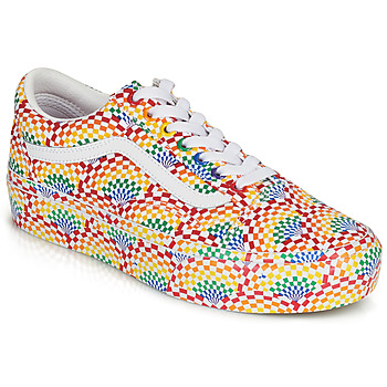 Schoenen Dames Lage sneakers Vans OLD SKOOL PLATFORM Multicolour