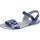 Schoenen Dames Sandalen / Open schoenen Hogan BK656 Blauw