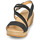 Schoenen Dames Sandalen / Open schoenen El Naturalista LEAVES Zwart
