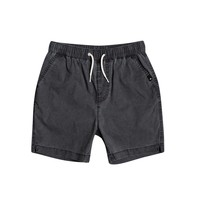 Textiel Jongens Korte broeken / Bermuda's Quiksilver TAXER WS Zwart