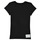 Textiel Meisjes T-shirts korte mouwen Calvin Klein Jeans INSTITUTIONAL T-SHIRT Zwart