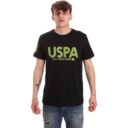 Textiel Heren T-shirts korte mouwen U.S Polo Assn. 57197 49351 Zwart