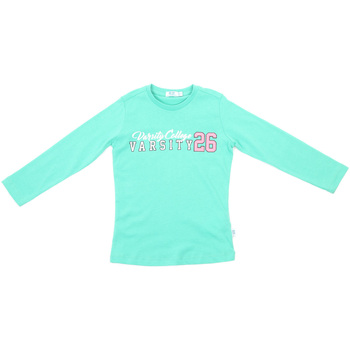 Textiel Kinderen T-shirts met lange mouwen Melby 70C5615 Groen