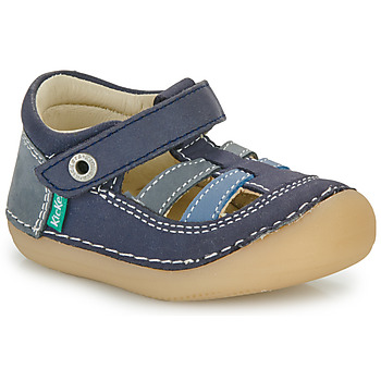 Schoenen Kinderen Sandalen / Open schoenen Kickers SUSHY Blauw