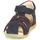 Schoenen Kinderen Sandalen / Open schoenen Kickers BIGBAZAR-2 Beige / Geel / Marine