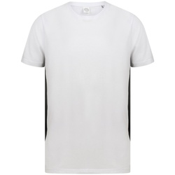 Textiel T-shirts korte mouwen Sf SF253 Wit/zwart