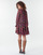 Textiel Dames Korte jurken Moony Mood NOMINA Zwart / Roze